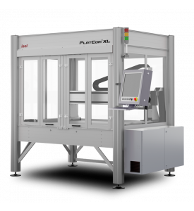 CNC freesmachine FlatCom XL serie 142/112 met gesloten deur (CNC besturingseenheid iOP 19 en schakelkast als opties)